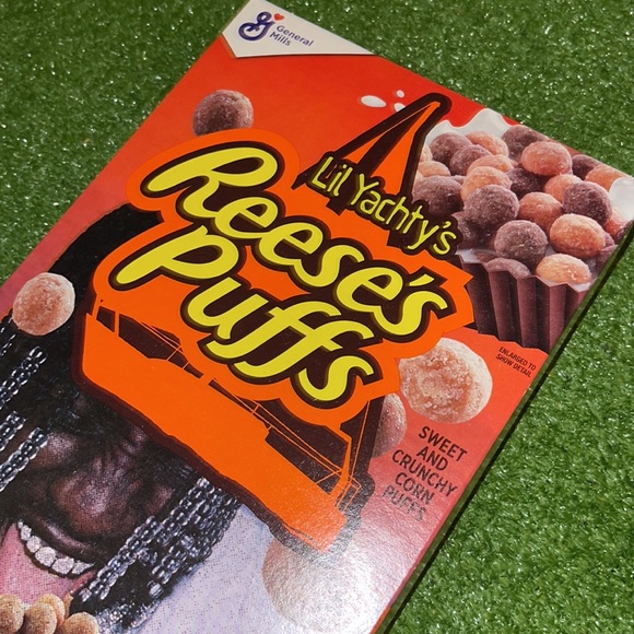 Lil Yachty’s Reese’s Puffs Cereal Box🆕 - Picture 3 of 9
